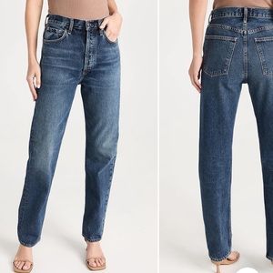 AGOLDE 90’s Pinch Waist High Rise Straight Jeans Size 29